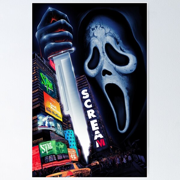 scream VI - scream 6 movie poster  Postcard for Sale by davidjones16598