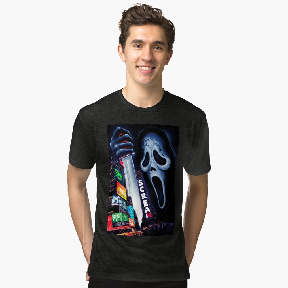 Scream VI Poster Shirt Scream 6 Tshirt Official Poster 2023 Cast Sweatshirt  - Best Seller Shirts Design In Usa
