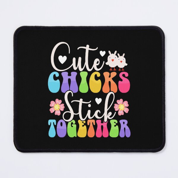 Item preview, Cute Chicks stick together designed and sold by Pixelish.