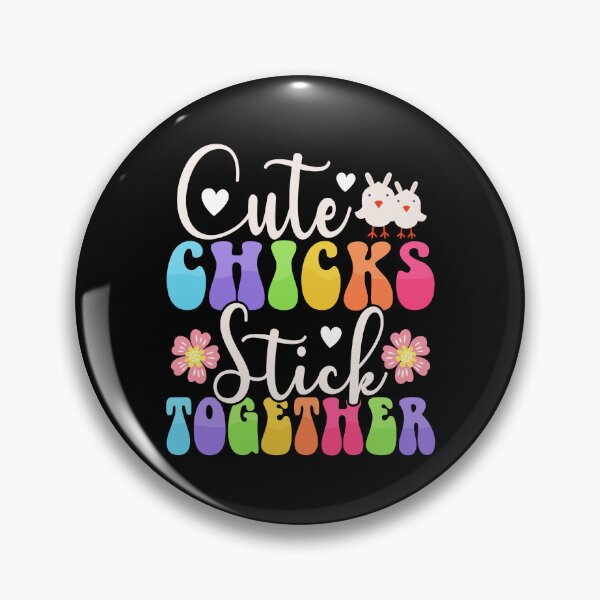 Item preview, Cute Chicks stick together designed and sold by Pixelish.