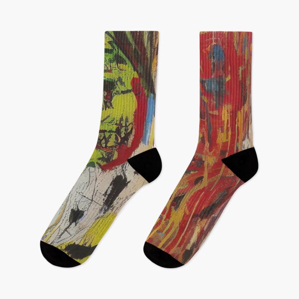 Item preview, The Walking Undead: Expressionistic Zombie Art with Graffiti and Abstract Elements designed and sold by ArtazaBazaar.