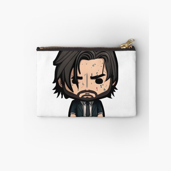 Item preview, John Wick - Cartoon Funkopop style designed and sold by AgitProPrints.