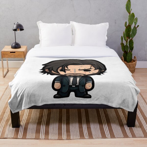 Item preview, John Wick - Cartoon Funkopop style designed and sold by AgitProPrints.
