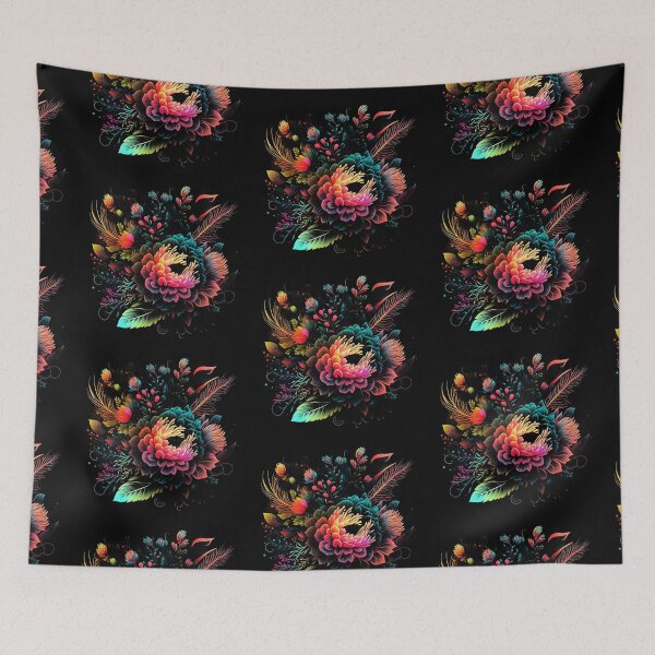 Item preview, Stunning Magical Whimsical Floral Design designed and sold by digitaldreamHD.