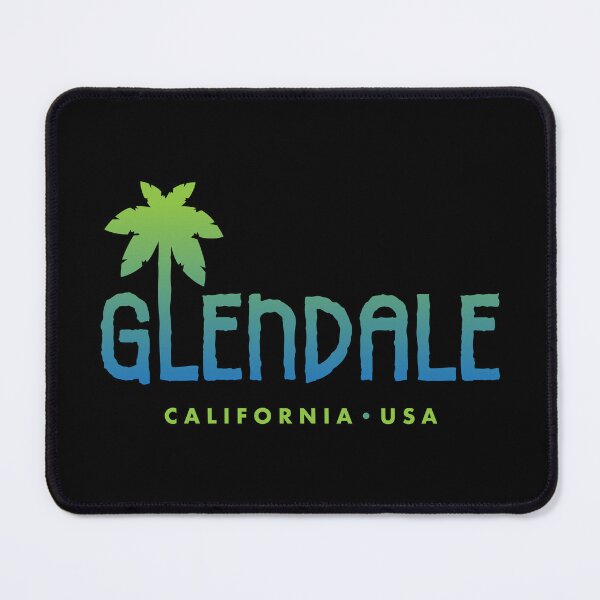 Artikelvorschau, Typografisches Palmen-Design von Glendale, Kalifornien entworfen und verkauft von Futurebeachbum.