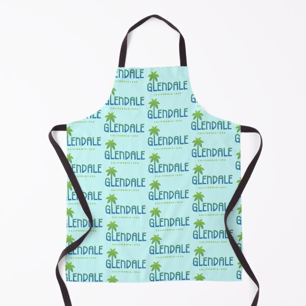 Item preview, Glendale California Typographic Palm Tree Design designed and sold by Futurebeachbum.