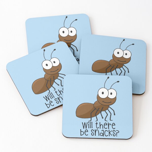 Item preview, Will there be snacks - cartoon ant  designed and sold by QuipSally.