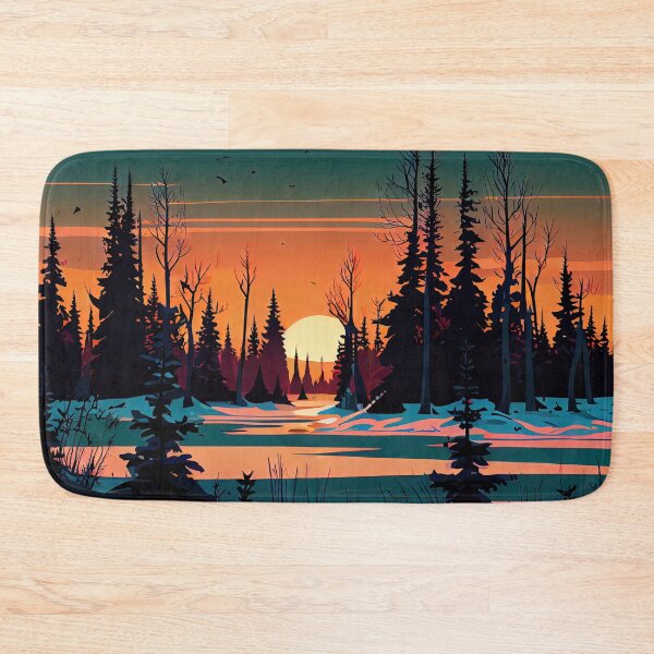 Item preview, Winter Sunrise in the Forest designed and sold by FireScreen.