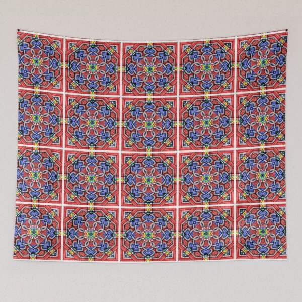 Item preview, colorful Zentangles Indian Style  designed and sold by Akashdigiart.