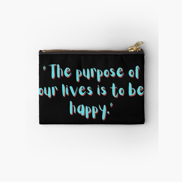 Item preview, "The purpose of our lives is to be happy." designed and sold by motivationhood.