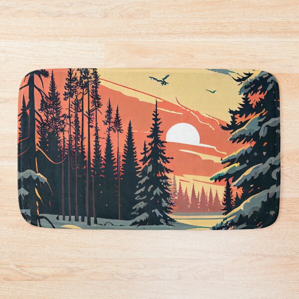 Item preview, Winter Forest Lake designed and sold by FireScreen.
