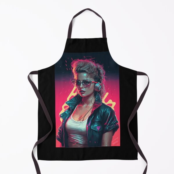 Item preview, 80s Synthwave Party Girl designed and sold by RESToRAPTOR.