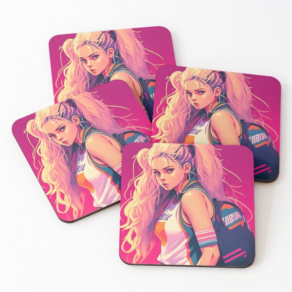 Item preview, 80s Synthwave Sports Athlete Girl designed and sold by RESToRAPTOR.