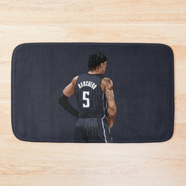 Item preview, Paolo Banchero Orlando Vector Back medium print Qiangy designed and sold by EerieHarakiri.