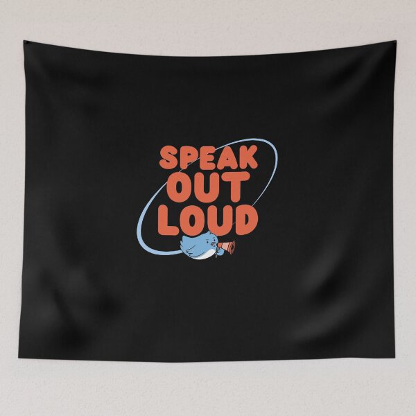 Item preview, Speak out loud designed and sold by Zwembad Vergelijker.