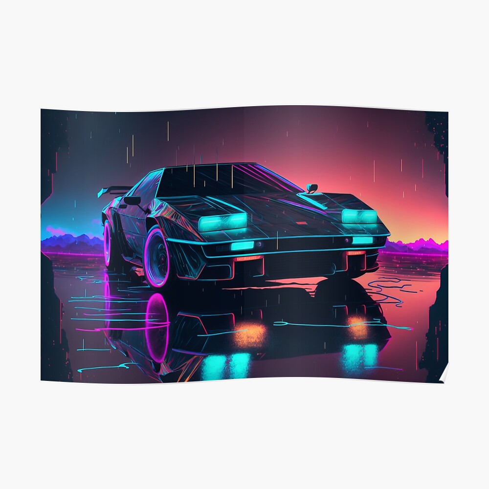 Scifi Neon Cars On Street, HD Cars, 4k Wallpapers, Images, Backgrounds,  Photos and Pictures