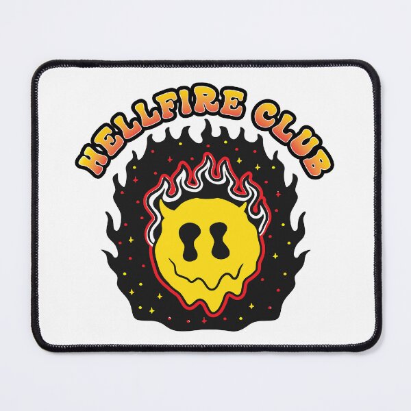 Item preview, Retro Hellfire Club Smiley Face designed and sold by bolimj.