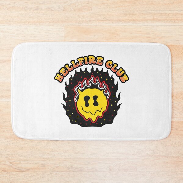 Item preview, Retro Hellfire Club Smiley Face designed and sold by bolimj.