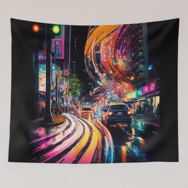 Item preview, Tokyo - A Neon Wonderland designed and sold by ArtfulDelights.