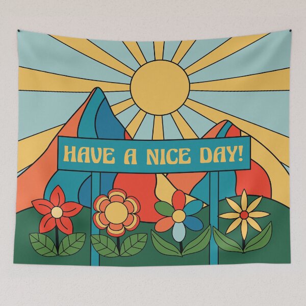 Item preview, Have A Nice Day Summer Sunny Nature Background designed and sold by bolimj.