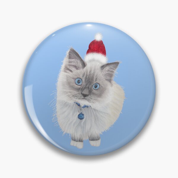 Item preview, Christmas Rag Doll kitten designed and sold by cathyscreations.