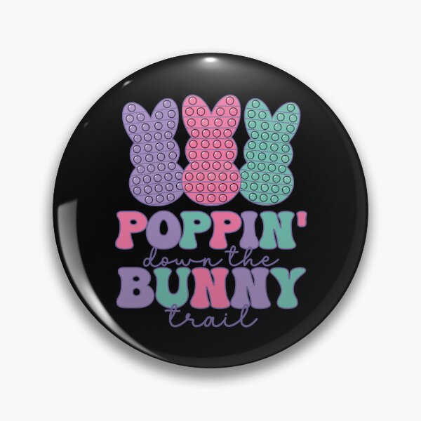 Item preview, Poppin' Down the Bunny Trail - Funny Easter Egg designed and sold by printify.