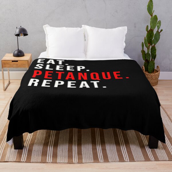 Item preview, Copy of Eat Sleep Petanque Repeat designed and sold by starider.