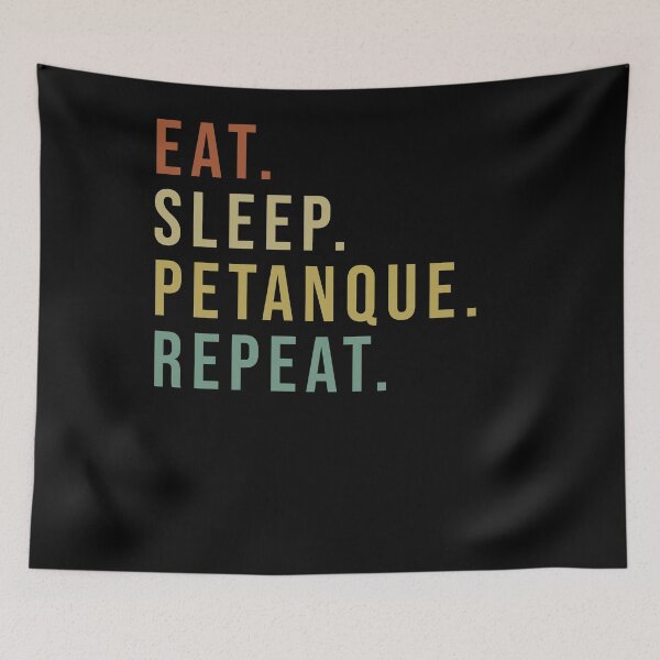 Item preview, Copy of Eat Sleep Petanque Repeat designed and sold by starider.