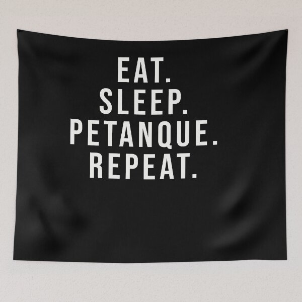Item preview, Eat Sleep Petanque Repeat designed and sold by starider.