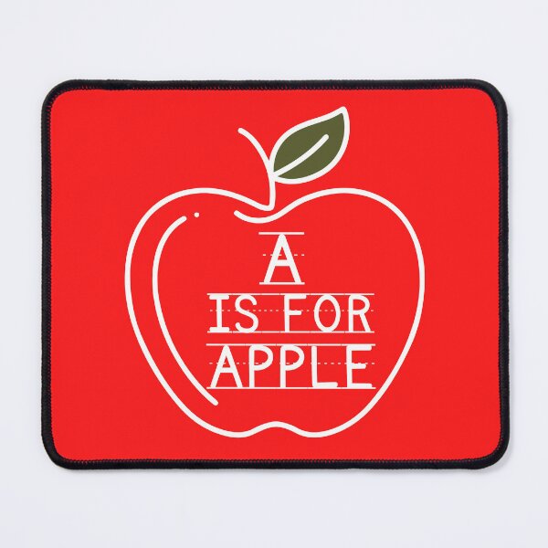 Item preview, A Is For Apple Pre K Kindergarten Teacher Student designed and sold by SunfullyYours.