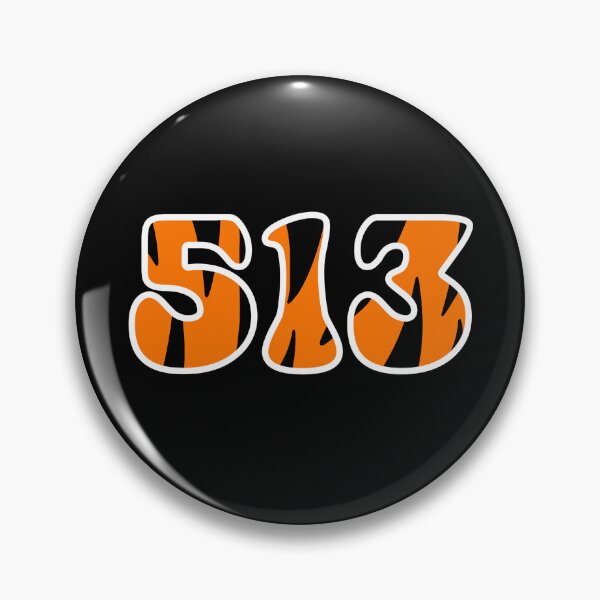 Item preview, Bengals Stripes 513 designed and sold by haldoodles18.