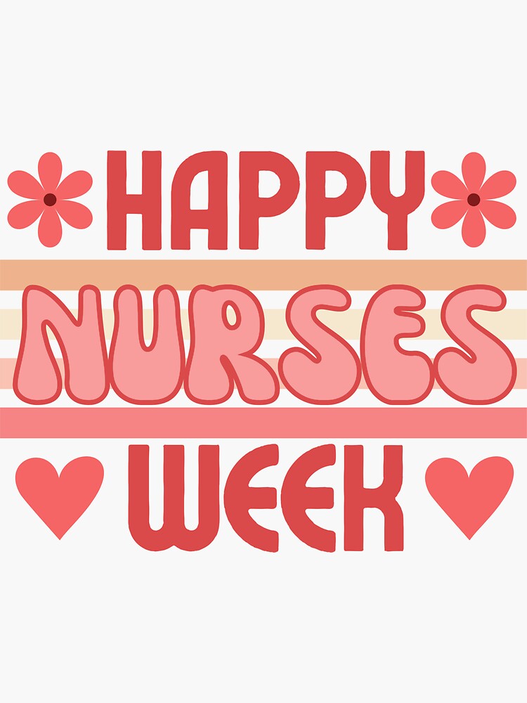 "Happy Nurses Week | Groovy Nurse | Nursing Appreciation | National ...