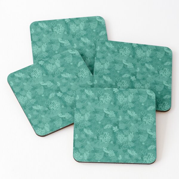 Item preview, Coral Bed - Green designed and sold by Searay-Art-Co.