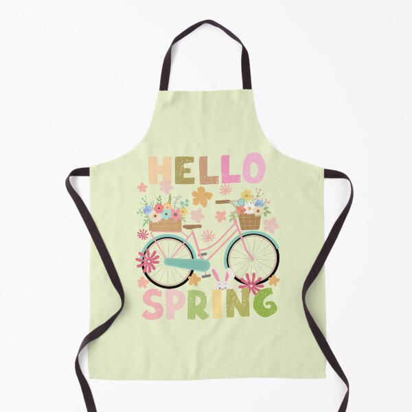 Item preview, Hello Spring Blue Bicycle designed and sold by my-green-gecko.