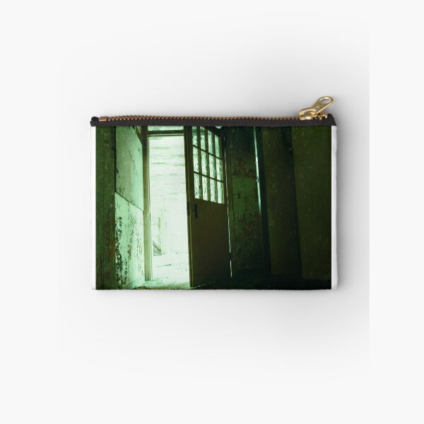 Item preview, Open door in a derelict building designed and sold by Sharonroseart.