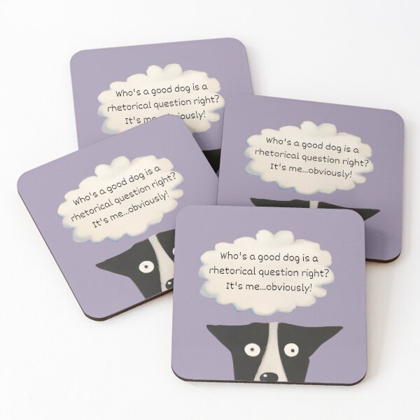 Item preview, Cooper the dog's thoughts 6 designed and sold by kookycomet.