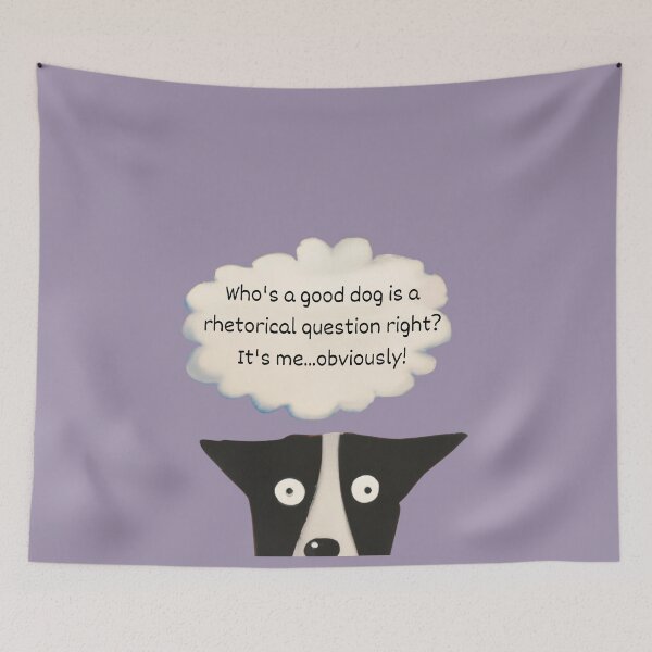 Item preview, Cooper the dog's thoughts 6 designed and sold by kookycomet.