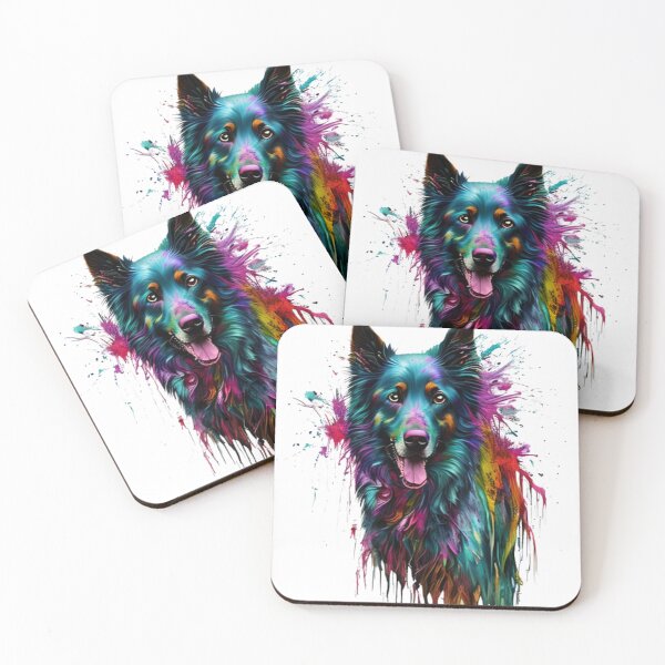 Item preview, Colorful Canine: A Vibrant Splash of Colors designed and sold by Beto Santos.
