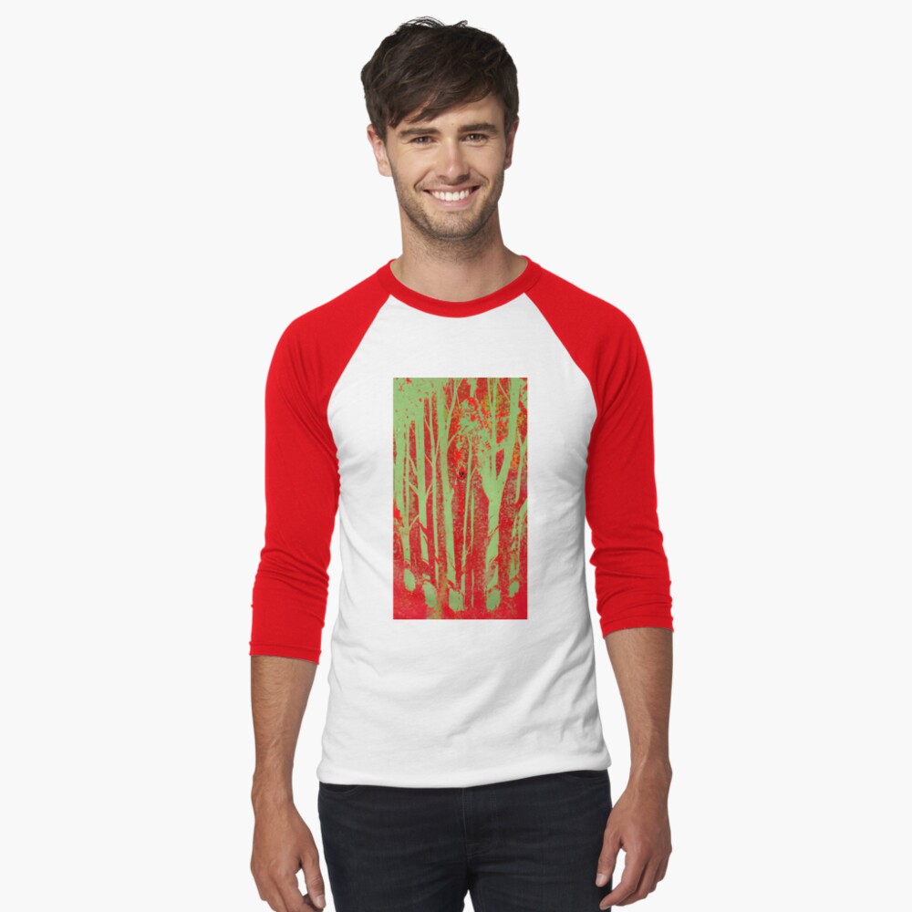 Item preview, Baseball ¾ Sleeve T-Shirt designed and sold by estevansilveira.