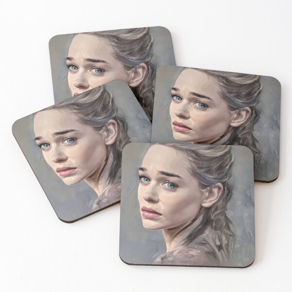 Item preview, Portrait of Emilia Clarke designed and sold by bogfl.