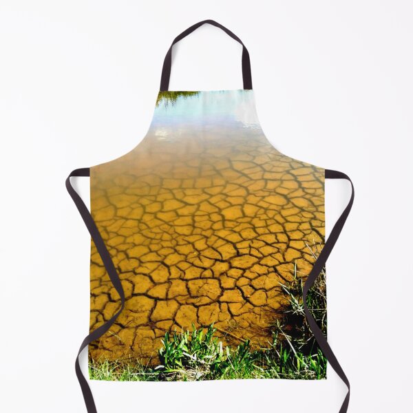Item preview, Cracked Ground in a Lake designed and sold by funkyfreshfinds.
