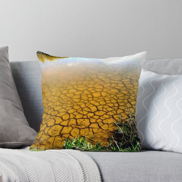 Item preview, Cracked Ground in a Lake designed and sold by funkyfreshfinds.