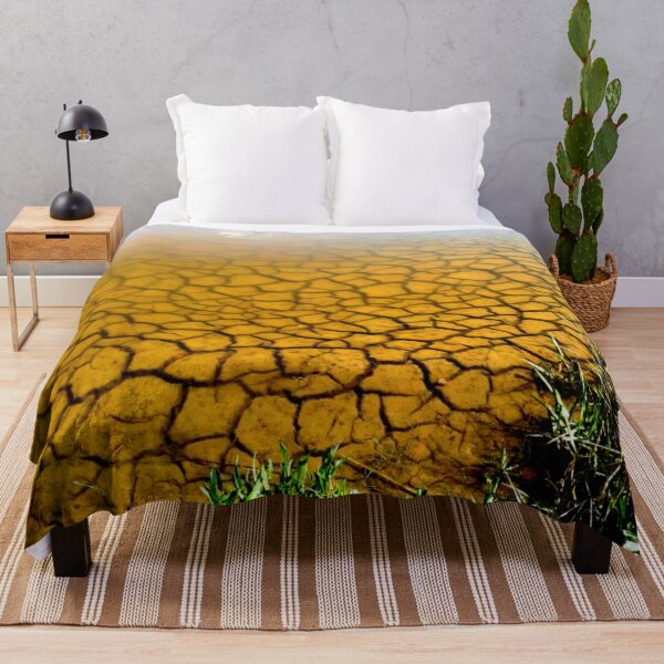 Item preview, Cracked Ground in a Lake designed and sold by funkyfreshfinds.