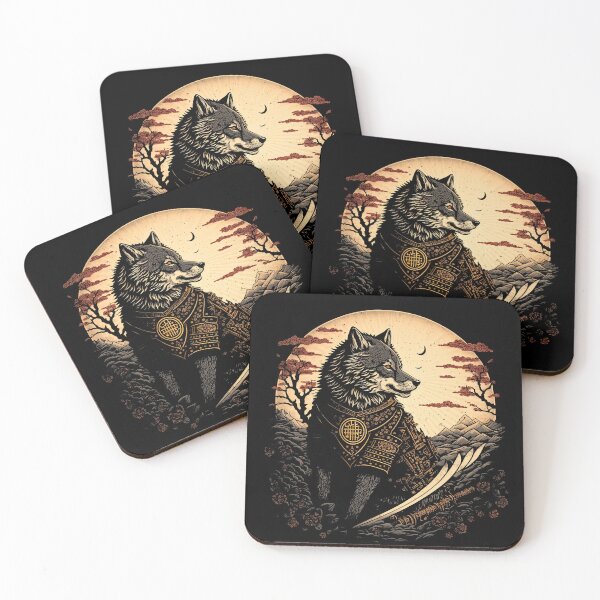 Item preview, Timber wolf - Retro Japanese designed and sold by Odd World.