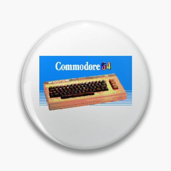 Item preview, Pixel art of a C64, displayed on the machine itself designed and sold by daveski.