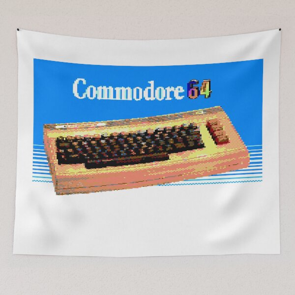 Item preview, Pixel art of a C64, displayed on the machine itself designed and sold by daveski.
