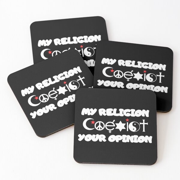 Item preview, My Religion Your Opinion Red Star designed and sold by AgnesMBrae.