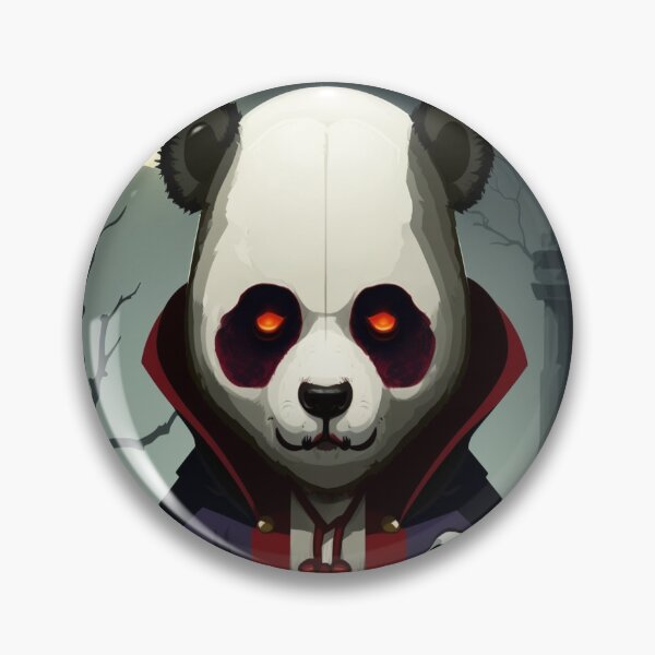 Item preview, vampire panda designed and sold by LoveyDesign.