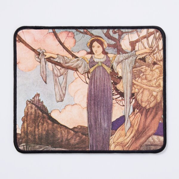 Item preview, Vintage Illustration Charles Robinson "The Frog Fetches the Golden Ball" designed and sold by Deannaboh.