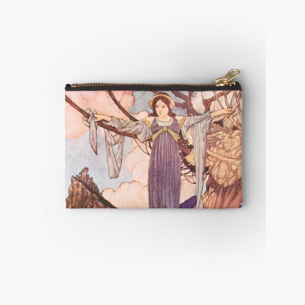 Item preview, Vintage Illustration Charles Robinson "The Frog Fetches the Golden Ball" designed and sold by Deannaboh.